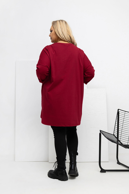 Palaidinė RV BZ bordo spalvos