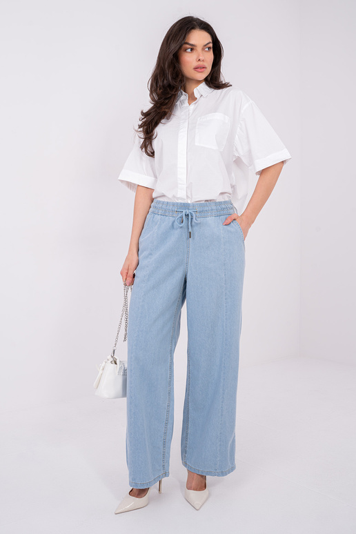 Kelnės šviesiai mėlynos spalvos