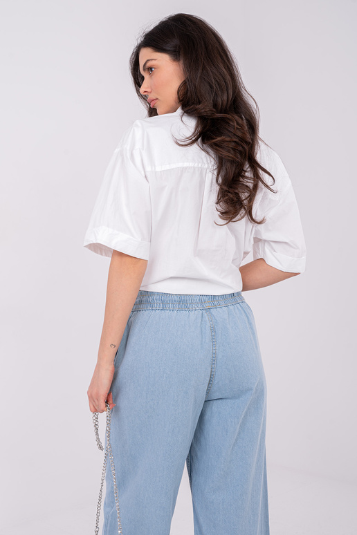 Kelnės šviesiai mėlynos spalvos