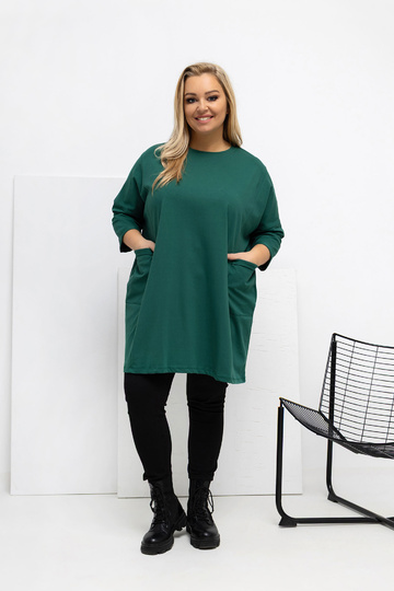 Palaidinė tamsiai žalia