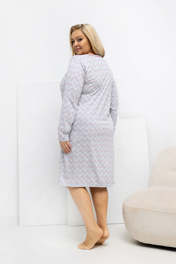 Naktinė palaidinė pilka 2