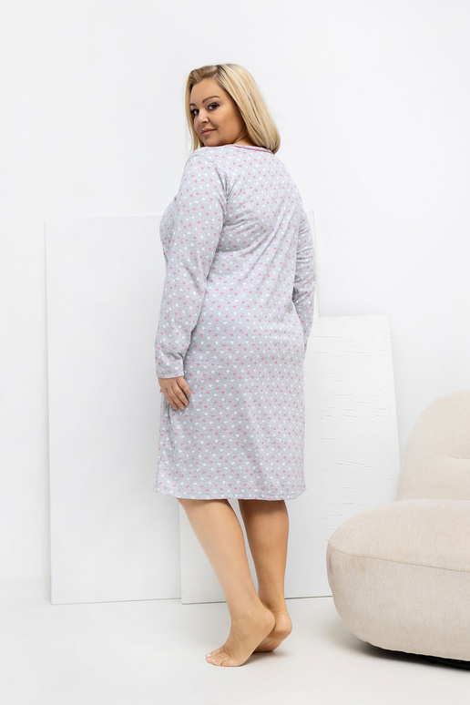 Naktinė palaidinė pilka