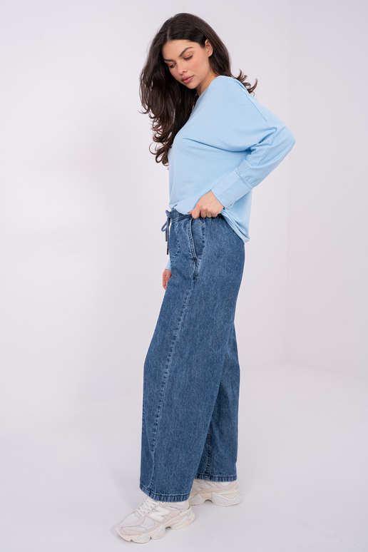 Kelnės tamsiai mėlynos spalvos