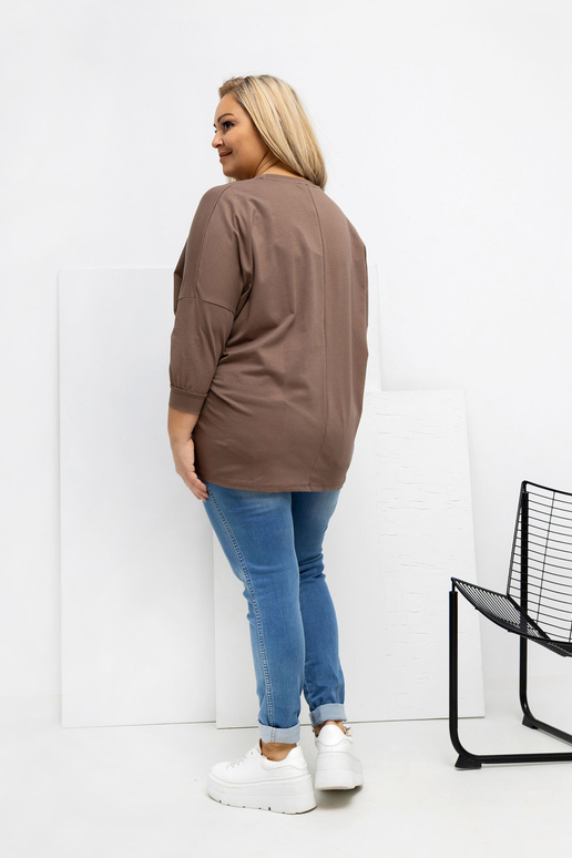 Palaidinė tamsiai smėlio spalvos