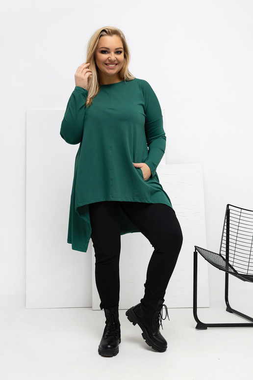 Palaidinė tamsiai žalia