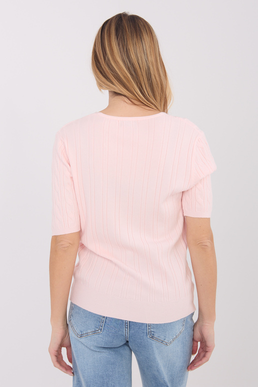 Megztinis šviesiai rožinis