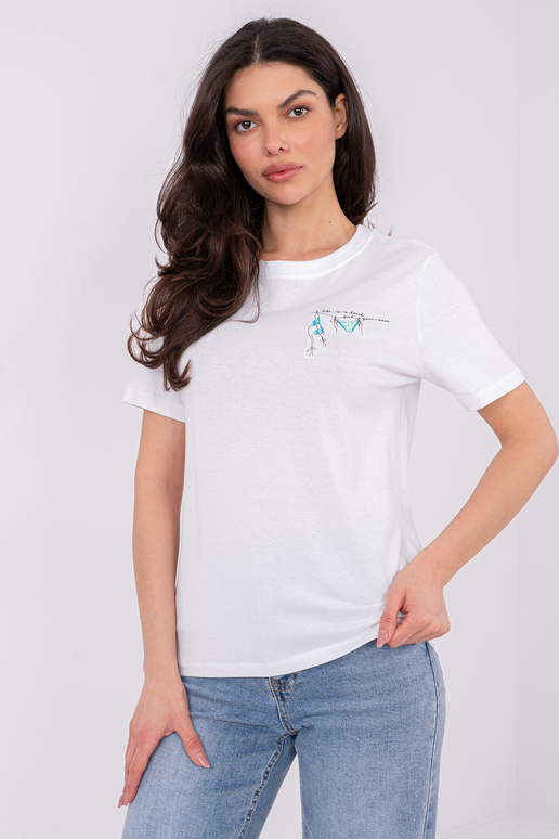 Marškinėliai baltos spalvos