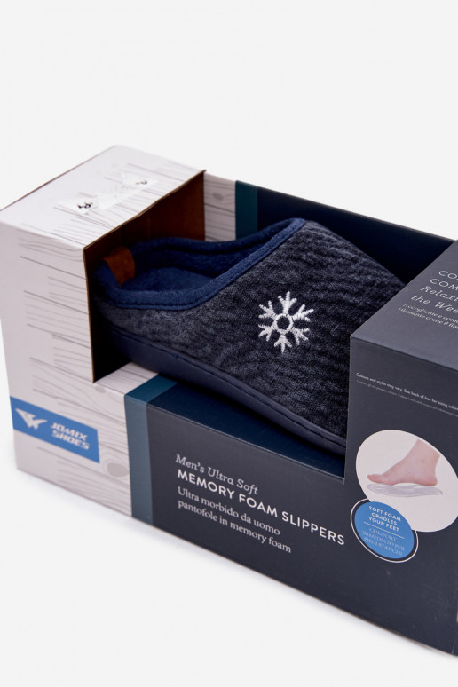 Šlepetės  tamsiai mėlynos spalvos Darline