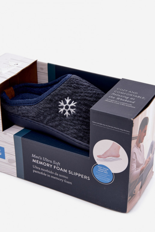 Šlepetės  tamsiai mėlynos spalvos Darline