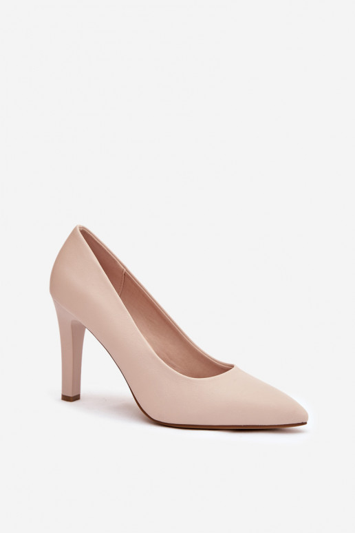 aukštakulniai bateliai Eko   Sergio Leone 1446 dramblio kaulo spalvos