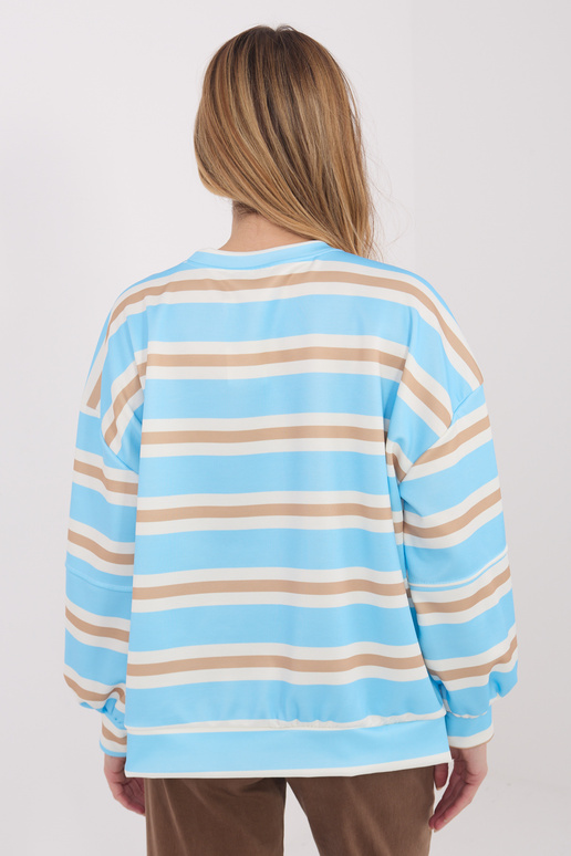 IT megztinis šviesiai mėlynas