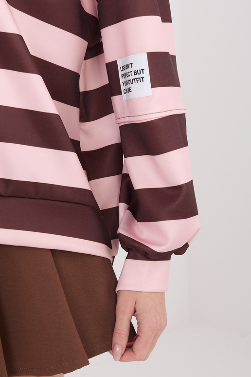 IT megztinis šviesiai rožinis