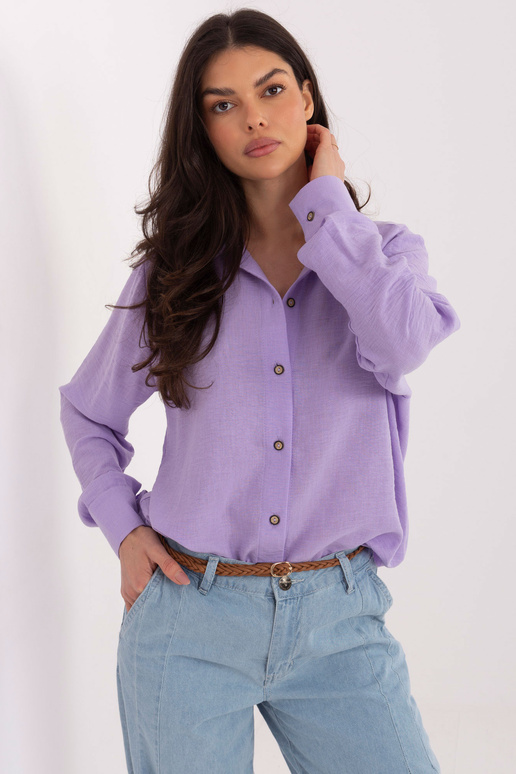 Marškiniai šviesiai violetiniai