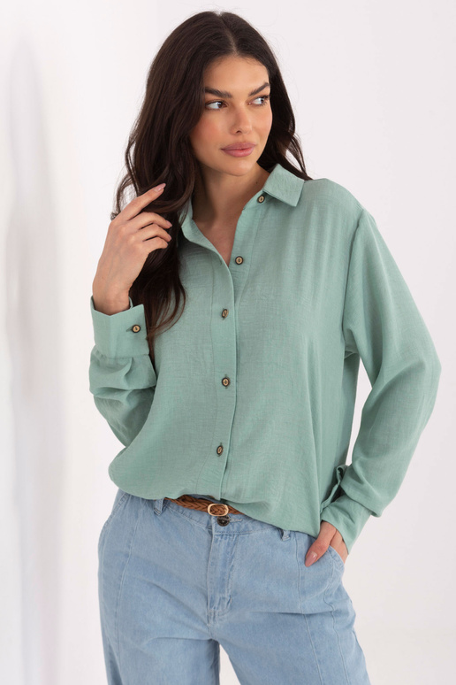 Marškiniai LK KS žalsvai mėtų spalvos