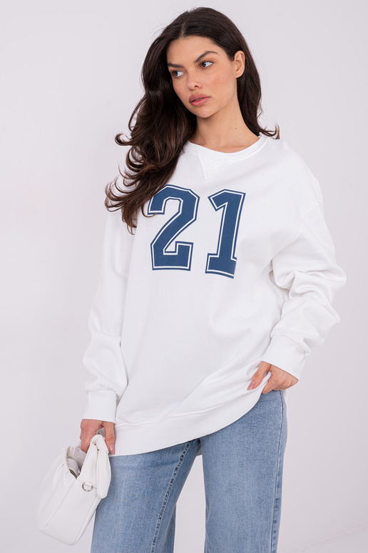 Bluza WT mėlyna ecru
