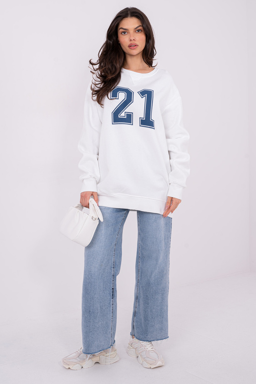 Bluza WT mėlyna ecru