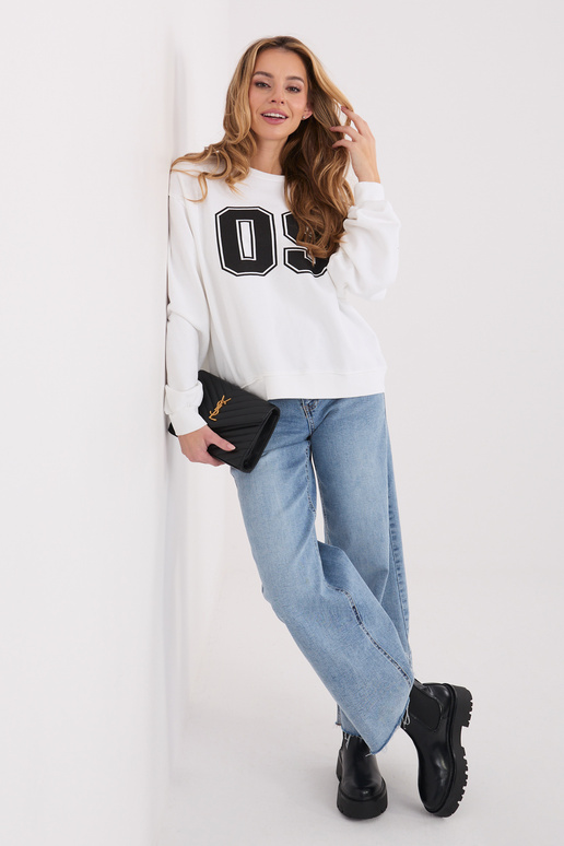 Ekrų spalvos džemperis WT BL