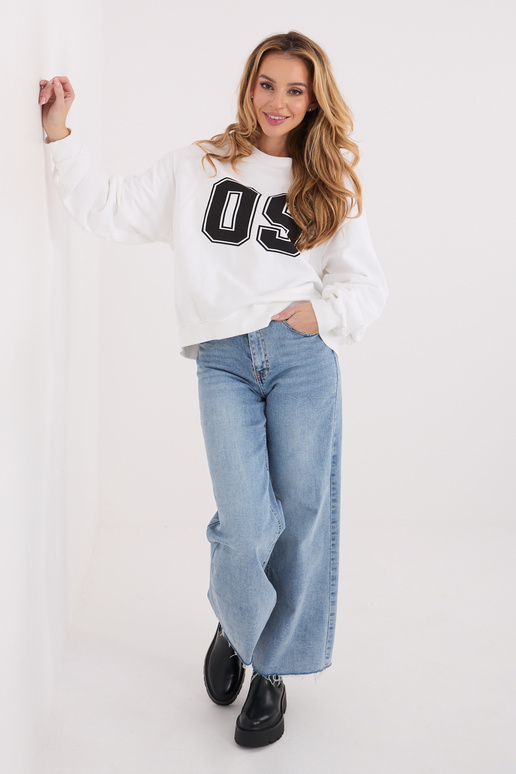 Ekrų spalvos džemperis WT BL