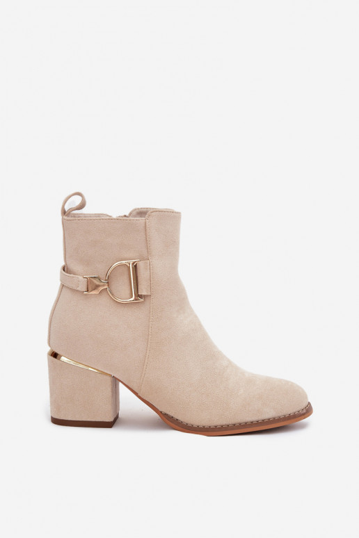 pašiltinti Moteriški aulinukai Ze aukso spalvosmi Elementami dramblio kaulo spalvos Ambrine