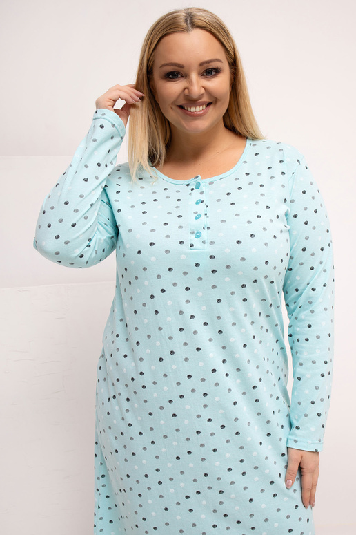 Naktiniai marškiniai žalsvos spalvos