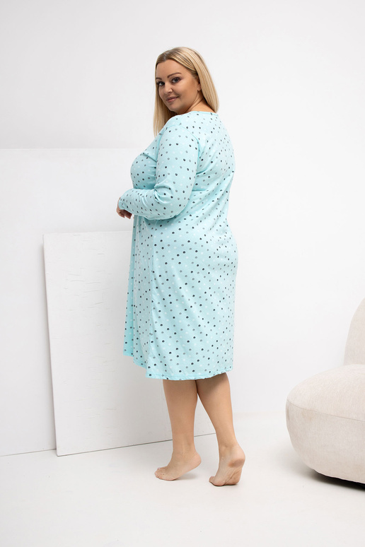 Naktiniai marškiniai žalsvos spalvos