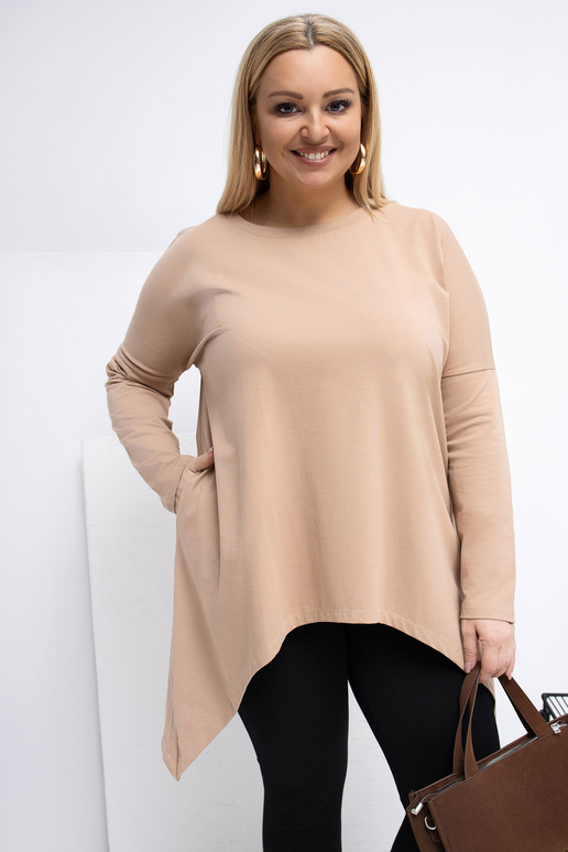 Palaidinė tamsiai smėlio spalvos