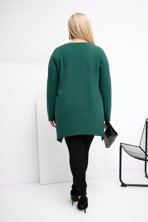 Palaidinė tamsiai žalia