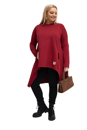 Tunika bordo spalvos 2