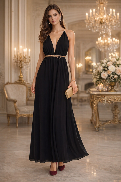 Ilga suknelė modelis 60701 Figl