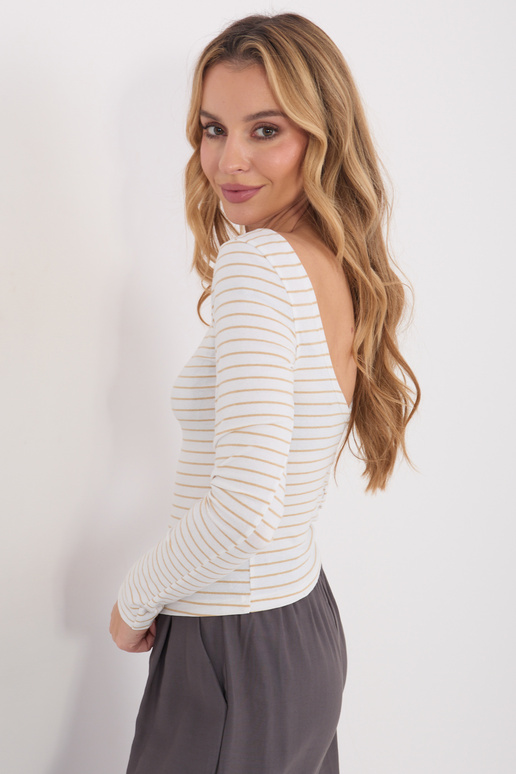 Palaidinė balta-smėlio spalvos