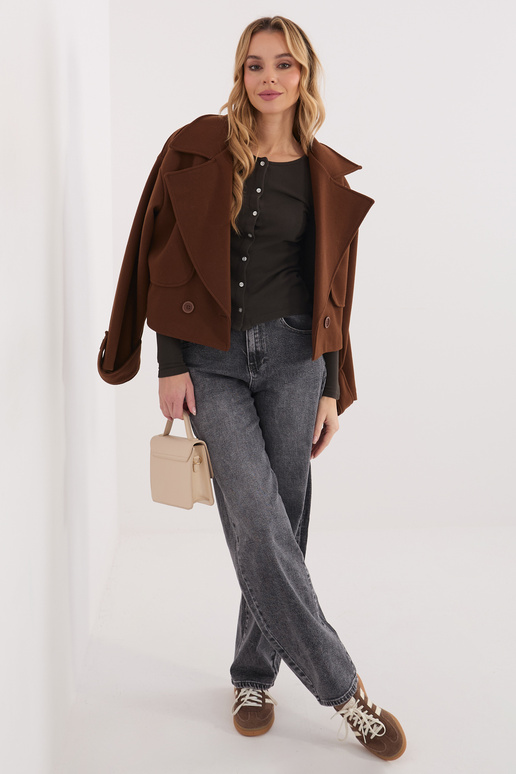 Palaidinė WT BZ tamsiai ruda