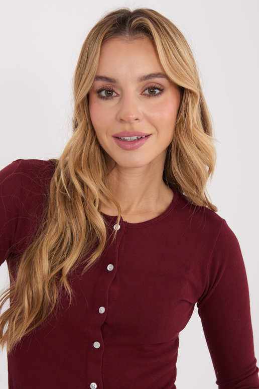 Bordo spalvos palaidinė