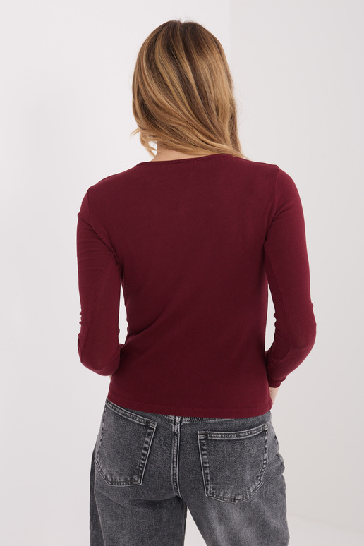 Bordo spalvos palaidinė