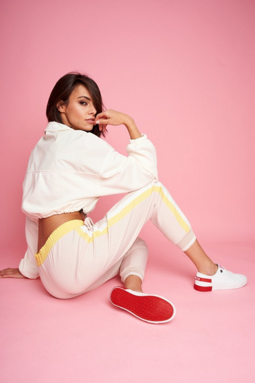 Sportbačiai BIG STAR FF274174 baltos ir raudonos spalvos