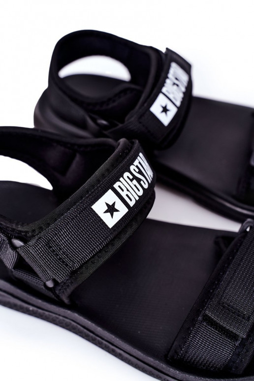 Sportinio stiliaus  basutės Big Star HH174842 Juodos spalvos