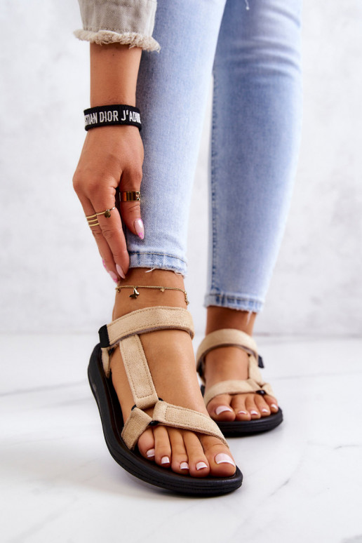  iš zomšos Sportinio stiliaus basutės smėlio spalvos Harris