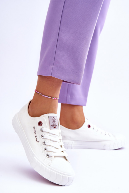  Moteriški batai Cross  LL2R4052 baltos spalvos