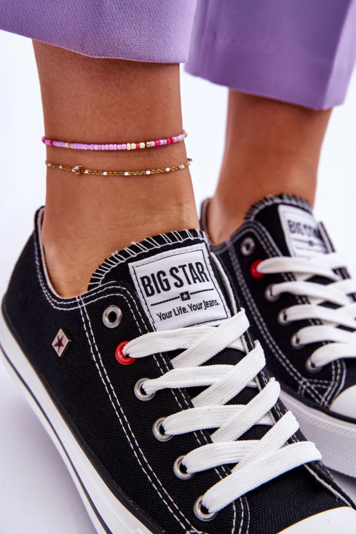 Moteriški batai Big Star T274023 Juodos spalvos