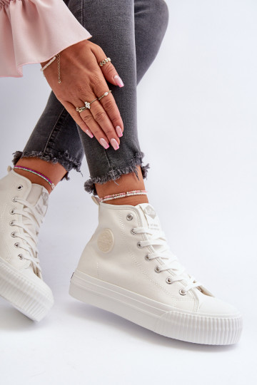 Laisvalaikio bateliai  Lee Cooper LCW-24-02-2132 baltos spalvos 2