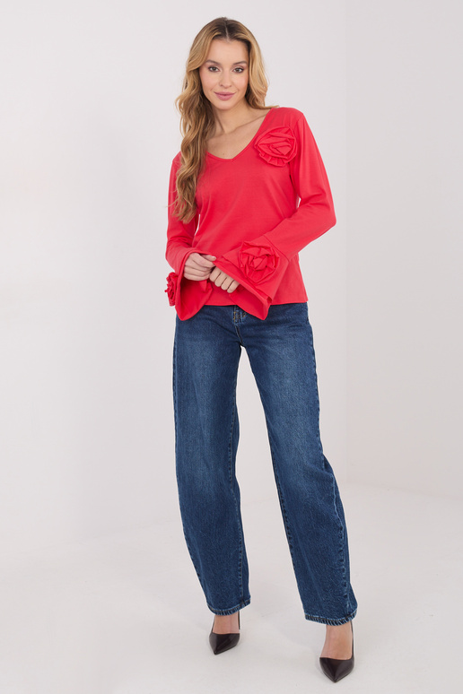 Marškinėliai IT koralinė