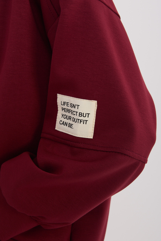 Komplektas MI tamsiai raudonas