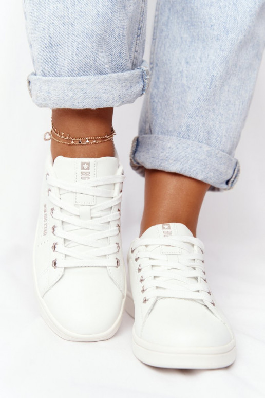 Sportbačiai BIG STAR DD274583 Baltos-varinės spalvos