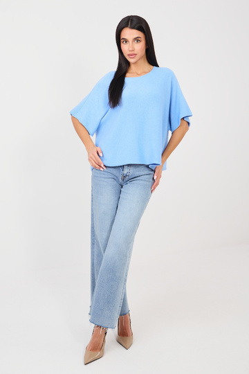 Megztinis IT šviesiai mėlynas