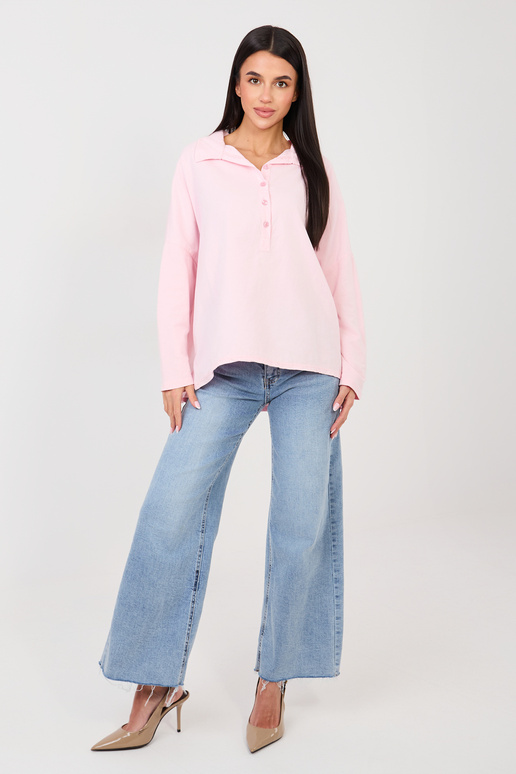 Marškinėliai IT šviesiai rožiniai