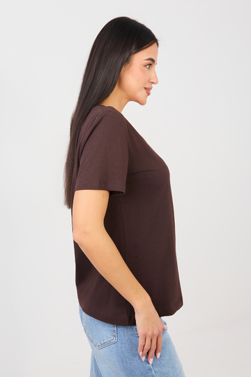 Marškinėliai tamsiai rudi 2
