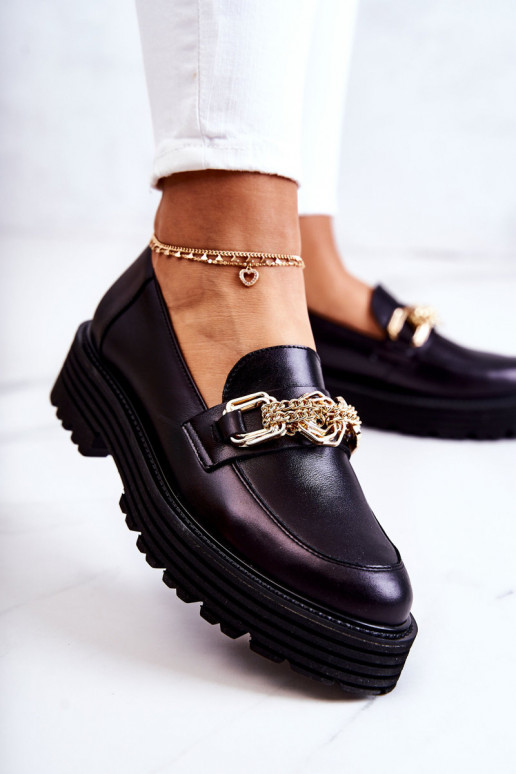  batai aukso spalvos Ozdoba   Laura Messi 2383 Juodos spalvos