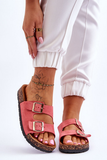 Įspiriamos šlepetės  rožinės spalvos Cortina