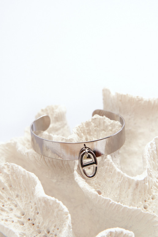 Apyrankė su ornamentais Stal Nierdzewna sidabro spalvos