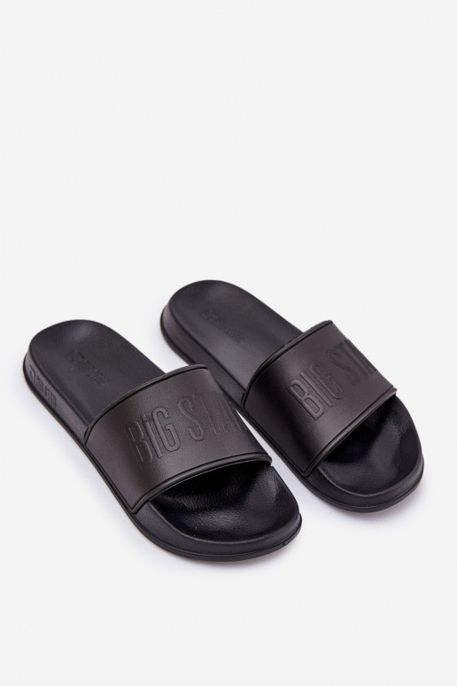 Lengvos šlepetės  Big Star MM174322 Juodos spalvos