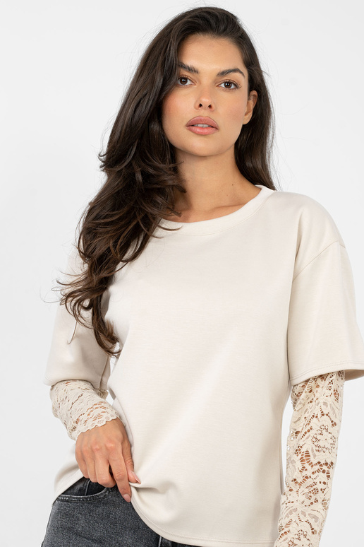 Marškinėliai IT BZ smėlio spalvos